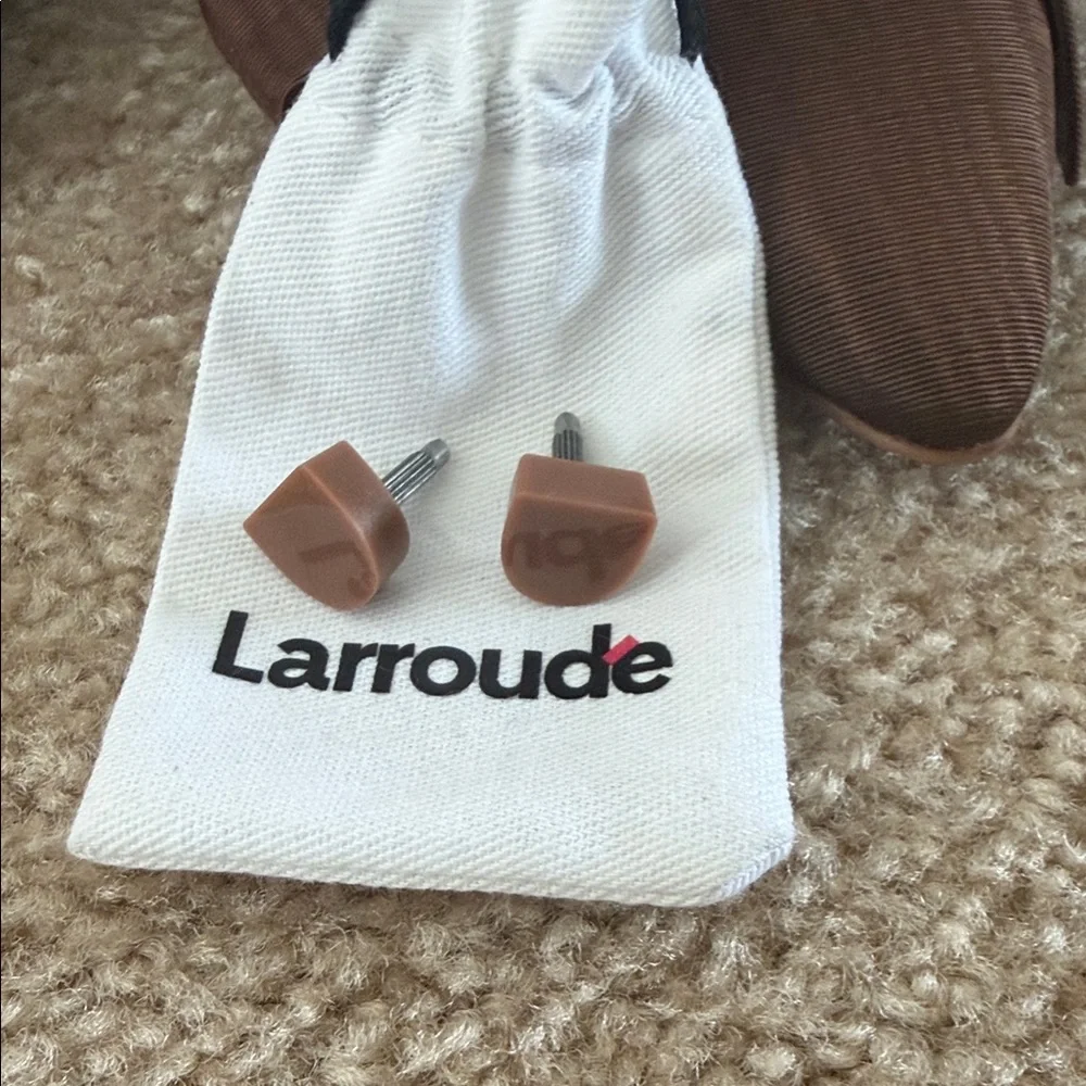 Larroude- Mini Elle Pump Brown Slip-On NWOT- Size 6 - Picture 10 of 10